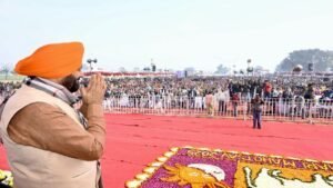 हिसार के राखीगढ़ी में 3-डी तकनीक से जीवंत होगा इतिहास:CM सैनी बोले- ये हमारी सभ्यता- संस्कृति और गौरवशाली अतीत का जीवंत उत्सव