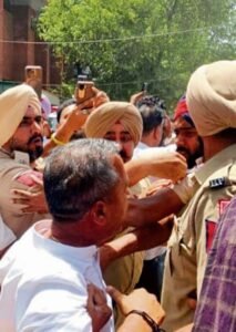 पंजाब नगर निकायों के चुनाव के दौरान भड़क उठी मानसा, मानसा में आप विधायक के साथ मारपीट
