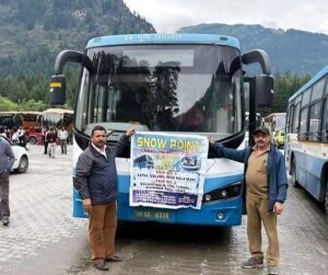 इको-फ्रेंडली कदम: हिमाचल में रोहतांग के बर्फीले इलाकों की ओर दौड़ीं इलेक्ट्रिक बसें
