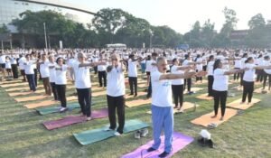 तस्वीरों में: पंजाब, हरियाणा, चंडीगढ़ में मनाया गया योग दिवस