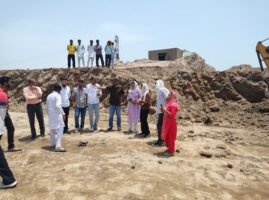 हिसार गांव में पुरातात्विक स्थल के पास सीएम उड़न दस्ते ने किया छापा