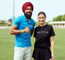 ‘अल्फा’ के प्रमोशन के लिए आलिया भट्ट के साथ भारत के सबसे तेज एथलीट गुरिंदर सिंह