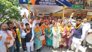 हिमाचल: सिरमौर जिला परिषद पर बीजेपी की शिकंजा, शिवानी-बलदेव ने जीती