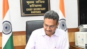 हरियाणा सरकार ने मुख्य सचिव का कार्यकाल बढ़ाया