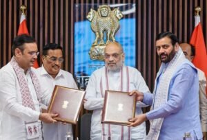 अमित शाह की मौजूदगी में हरियाणा और राजस्थान ने यमुना जल परियोजना के लिए समझौते पर हस्ताक्षर किए