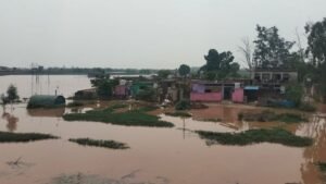 मरकंडा, टांगरी के पास रहने वाले लोगों को फसल बर्बाद होने का डर