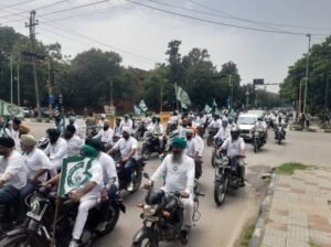 चंडीगढ़ में किसानों ने निकाली मोटरसाइकिल रैली; प्रस्तावित भारत-अमेरिका व्यापार समझौते पर केंद्र की आलोचना