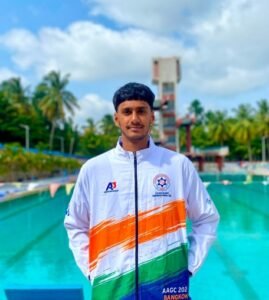 चैतन्य थाईलैंड में एशियाई अंडर-20 एक्वेटिक्स चैंपियनशिप में भारत का प्रतिनिधित्व करेंगे