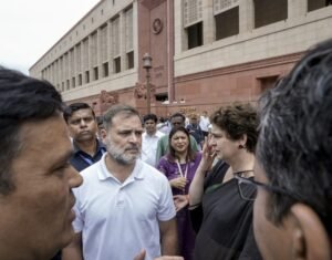 राहुल ने पैलेट गन पीड़ित को मीडिया के सामने लाया, धर्मेंद्र प्रधान को बर्खास्त करने की मांग की