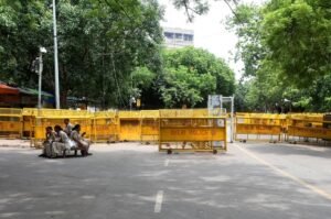महीने भर चली हलचल के बाद जंतर-मंतर का रातोंरात किया मेकओवर