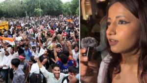 सीजेपी प्रदर्शन में पीएम मोदी के खिलाफ टिप्पणी करने के लिए 25 साल की महिला के खिलाफ मामला दर्ज
