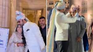‘जेठालाल कहां है’: जोधपुर में शैलेश लोढ़ा की बेटी स्वरा की शादी में शामिल हुए विक्की कौशल, वीडियो वायरल