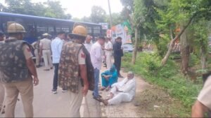 अखिल भारतीय किसान सभा हरियाणा ने हांसी में प्रदर्शनकारियों पर पुलिस कार्रवाई की निंदा की