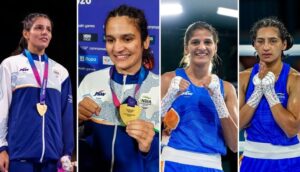 राष्ट्रमंडल खेलों में महिला मुक्केबाजों के नेतृत्व में भारतीय सेना के मुक्केबाजों का दबदबा