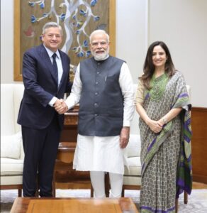 नेटफ्लिक्स के सीईओ ने पीएम मोदी से की मुलाकात, कहा- यह देखने के लिए इंतजार नहीं कर सकता कि भारत आगे क्या कहानियां बनाएगा