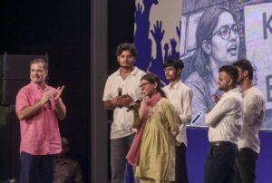 प्रयागराज में बोले राहुल गांधी