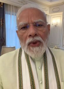 पीएम मोदी ने 7.8 प्रतिशत जीडीपी वृद्धि दर पर भारतीयों को बधाई दी।