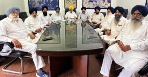शिअद हरियाणा ने 7 सदस्यीय कोर कमेटी की घोषणा की