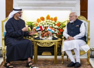 मोदी, अबू धाबी के क्राउन प्रिंस ने ब्रिक्स और 11.5 अरब डॉलर की ओडिशा एल्युमीनियम परियोजना पर चर्चा की