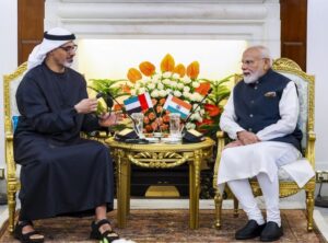 मोदी, अबू धाबी के क्राउन प्रिंस ने ब्रिक्स और 11.5 अरब डॉलर की ओडिशा एल्युमीनियम परियोजना पर चर्चा की