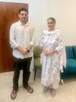 राजा वारिंग से मतभेदों के बीच करण कौर बराड़ ने चंडीगढ़ दौरे से पहले सचिन पायलट से की मुलाकात