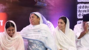 बीजेपी प्रेस कॉन्फ्रेंस में पीड़ितों के परिवारों ने की कार्रवाई की मांग