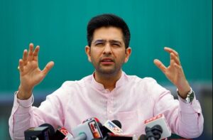 आम आदमी पार्टी से बीजेपी छोड़ने के बाद राघव चड्ढा ने पंजाब की मतदाता सूची से नाम हटाए जाने का आरोप लगाया