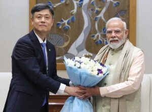 क्राफ्टन के अध्यक्ष ब्यूंग ग्यू चांग ने प्रधानमंत्री नरेंद्र मोदी से मुलाकात की, भारत के प्रति दीर्घकालिक प्रतिबद्धता की पुष्टि की