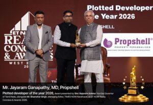 प्रॉपशेल ने ईटी Now.in रियल्टी कॉन्क्लेव एंड अवार्ड्स में “प्लॉटेड डेवलपर ऑफ द ईयर 2026” जीता