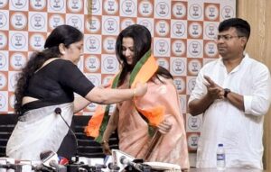 अभिनेत्री कोयल मलिक ने भाजपा में शामिल होने के कुछ घंटे बाद राज्यसभा के लिए नामांकन दाखिल किया